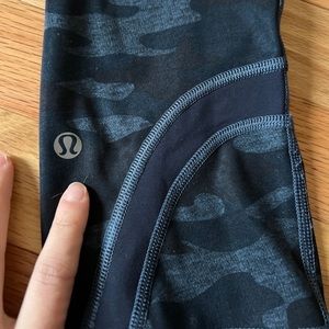 Lululemon Navy Camo Legging